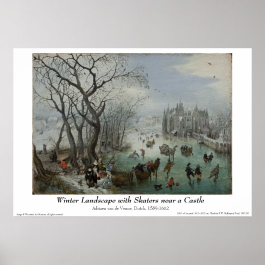 オランダ絵画ポスター ポスター (正面)