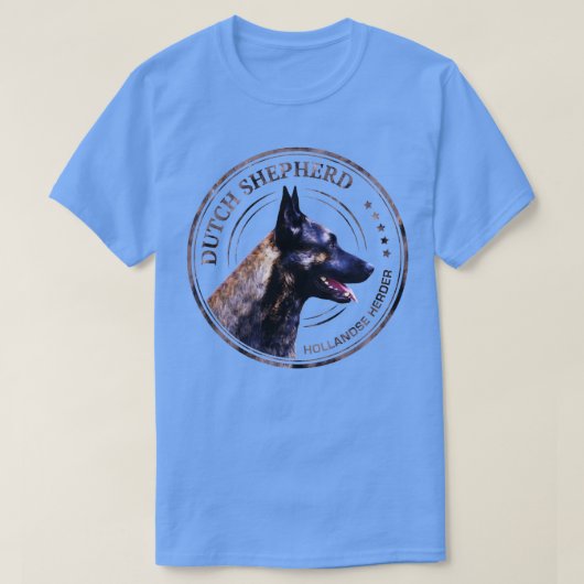 オランダ羊飼い犬2 Tシャツ (デザイン正面)