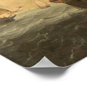 オランダ船 – Adriaensz Bellevoisファインアートポスター ポスター (角)