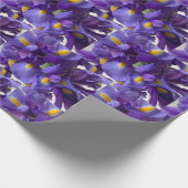 オランダ虹彩花束 ラッピングペーパー (角)