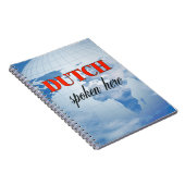 オランダ話ここ曇り地 ノートブック (右側)