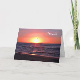 オランダ語で「ありがとう」 - オランダ語で「ありがとう」 サンキューカード