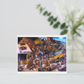 オランダ語の諺、ピエテル・ブルーゲル ポストカード (スタンド正面)