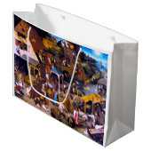 オランダ語の諺、ピエテル・ブルーゲル ラージペーパーバッグ (正面アングル)