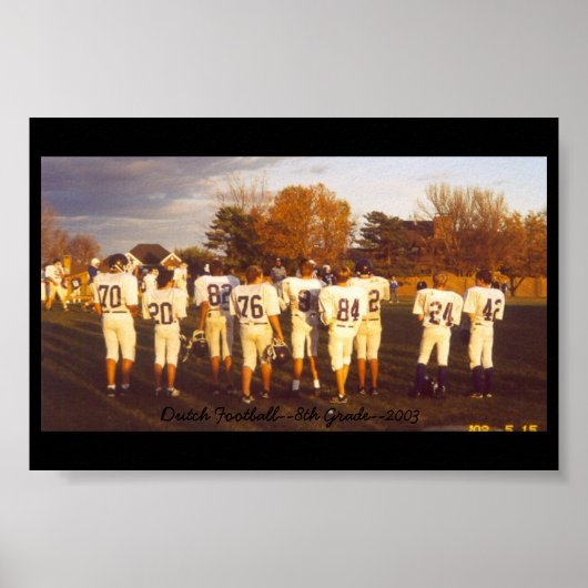 オランダ語（サッカー） 2 ポスター (正面)