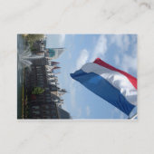 オランダ議会ザハーグ 名刺 (裏面)