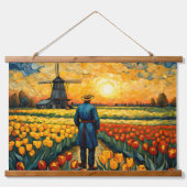 オランダ農家 吊り下げ型タペストリー (正面)