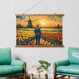 オランダ農家 吊り下げ型タペストリー