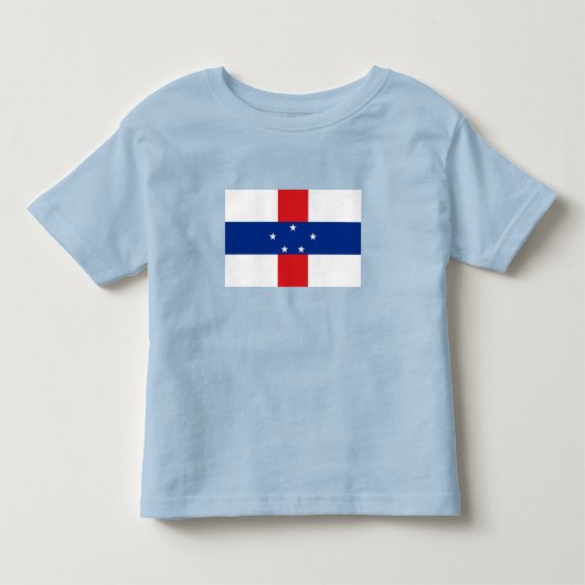 オランダ領アンティル旗 トドラーTシャツ (正面)