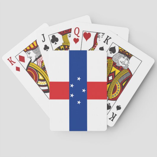 オランダ領アンティル旗 トランプ (裏面)