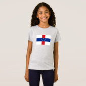 オランダ領アンティル旗 Tシャツ (正面フル)
