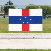 オランダ領アンティル諸島の旗 横断幕 (インサイチュ)