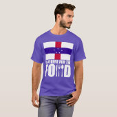 オランダ領アンティル お土産 食品 旅行 ギフト Tシャツ (正面フル)