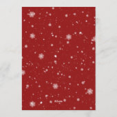 オランダ風のクリスマスカード、カスタム仕様 シーズンカード (裏面)