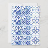 オランダ風誕生日テーマの招待状 招待状 (裏面)