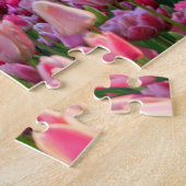 オランダ風車とチューリップ ジグソーパズル (側面)