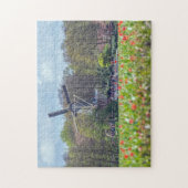 オランダ風車パズル ジグソーパズル (縦)