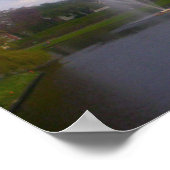 オランダ風車ポスター ポスター (角)