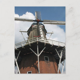 オランダ風車ポストカード ポストカード