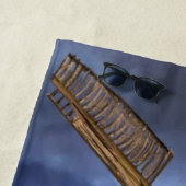 オランダ風車風景ビーチタオル ビーチタオル (インサイチュ)