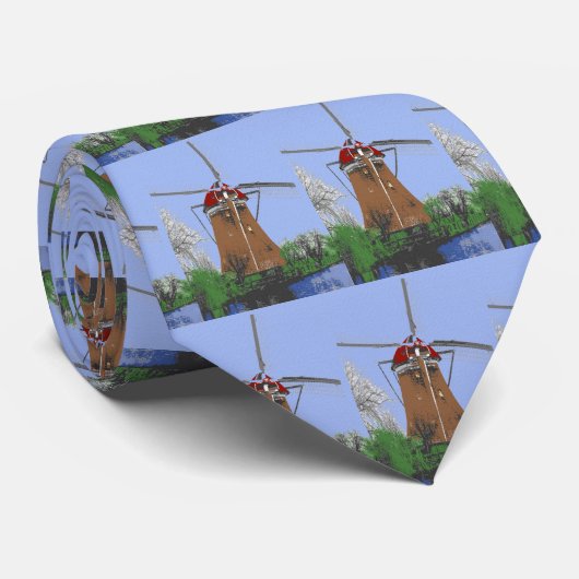 オランダ風車 ネクタイ (ロール)