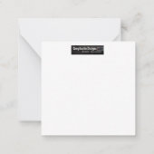 オランダ風車 ノートカード (裏面)