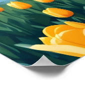 オランダ風車 ポスター (角)