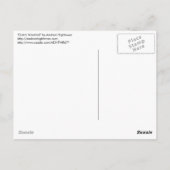 オランダ風車 ポストカード (裏面)