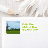 オランダ風車 ラベル (インサイチュ)