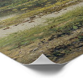 オランダ風車Gein river近く，ウィレム・ロエロフス ポスター (角)