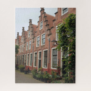 オランダ魅力的通り建築美しいクアント ジグソーパズル