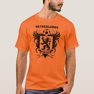 オランダ2010のオレンジ Tシャツ