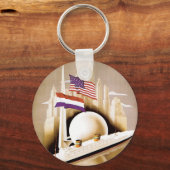 オランダ・アメリカ・ライン・ニューヨーク キーホルダー (正面)