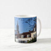 オランダ、アメルスフォールトの美しい夕景 コーヒーマグカップ (正面右)