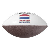 オランダ オランダ人 旗 黒 個人名入れ アメリカンフットボール (回転270)