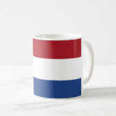 オランダ(オランダ)フラグ コーヒーマグカップ (正面右)