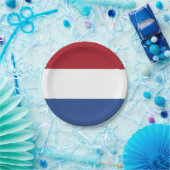 オランダ(オランダ)フラグ ペーパープレート (パーティー)