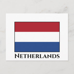 オランダ(オランダ)フラグ ポストカード
