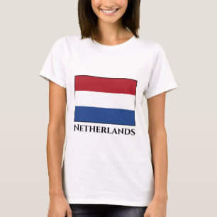 オランダ(オランダ)フラグ Tシャツ