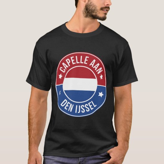 オランダ・カペレ・アン・デン・エイセル市Tシャツ Tシャツ (正面)