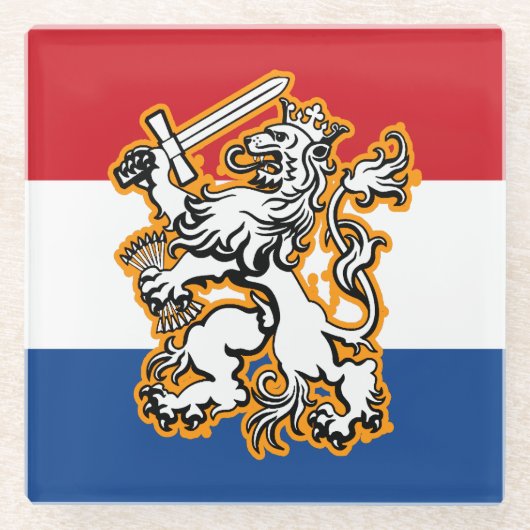 オランダ ガラスコースター (正面)