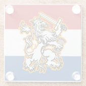 オランダ ガラスコースター (裏面)