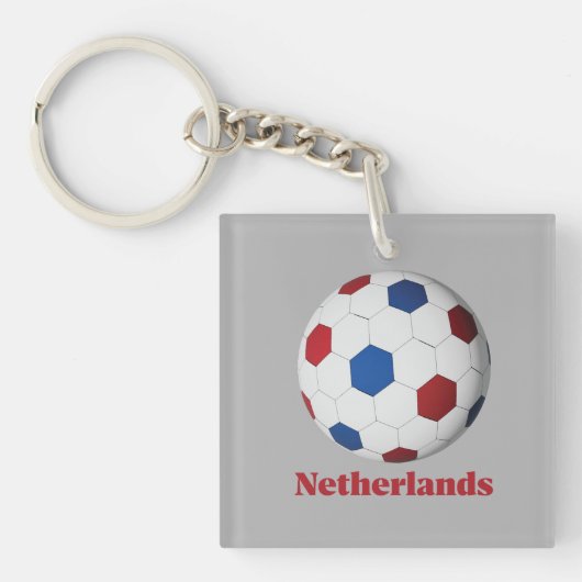 オランダ サッカー キーホルダー (正面)