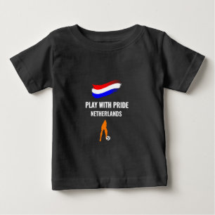 オランダ サッカー プライド 2026 ユニフォーム ベビーTシャツ