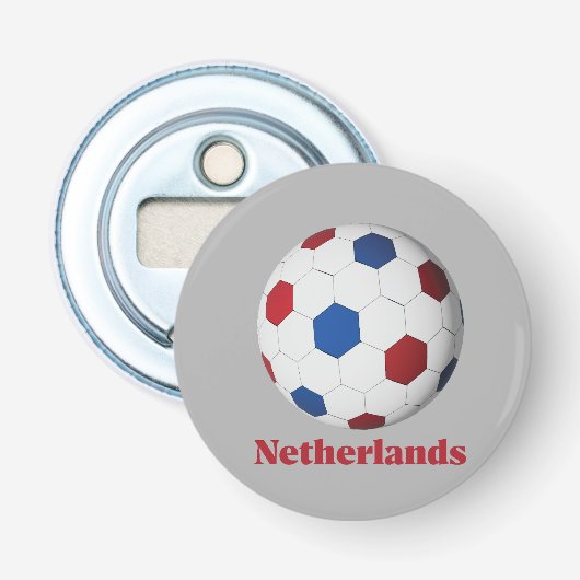 オランダ サッカー 栓抜き (正面)