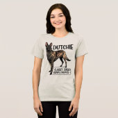 オランダ+シェパード トライブレンドTシャツ (正面全面)