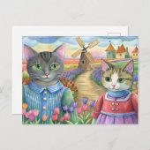 オランダ シーズンポストカード (正面/裏面)