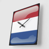 オランダ スクエア壁時計 (傾斜)
