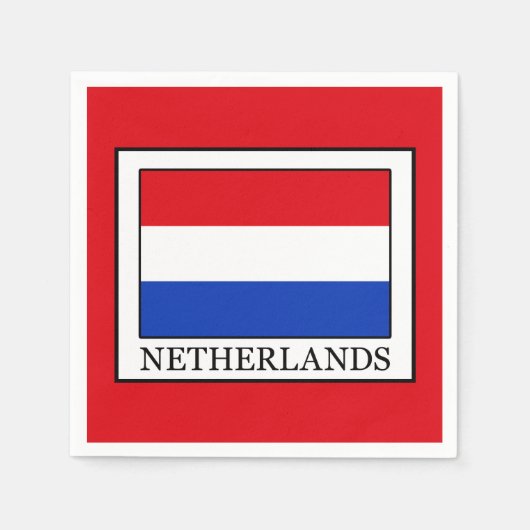 オランダ スタンダードカクテルナプキン (正面)