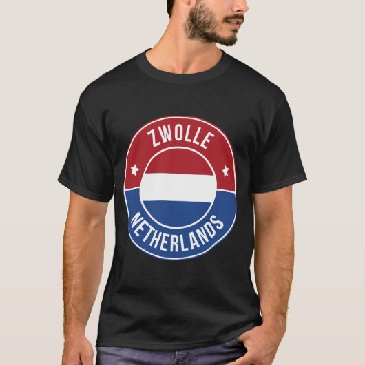 オランダ ズヴォレ市 Tシャツ (正面)